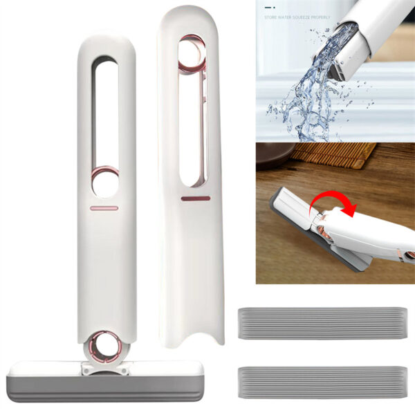 Mini Mops Floor Cleaning Sponge Squeeze Mop Household Cleaning Tools Home Car Portable Wiper Glass Screen Desk Cleaner Mop - Image 6
