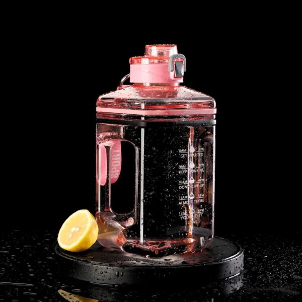 Giant Hydration Bottle – Square Shape with Calibrated Scale & Reminders - Image 9
