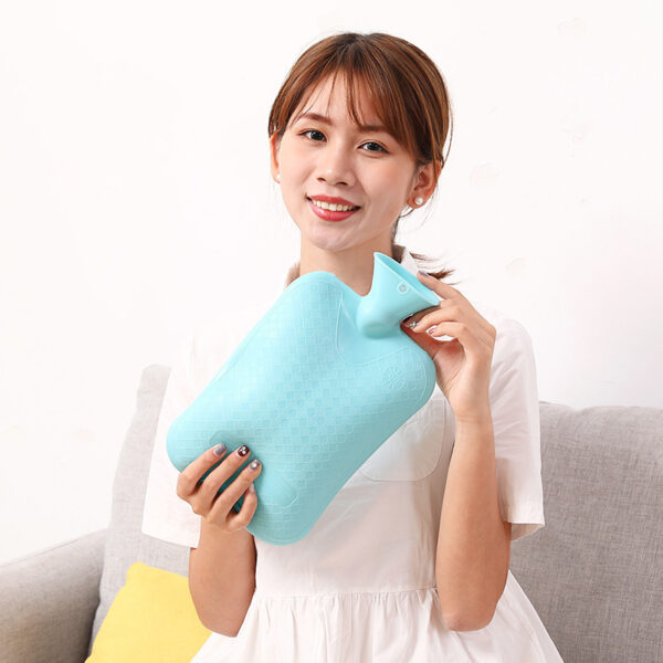 Filling Thick Rubber PVC Hot Water Bottle - Image 5