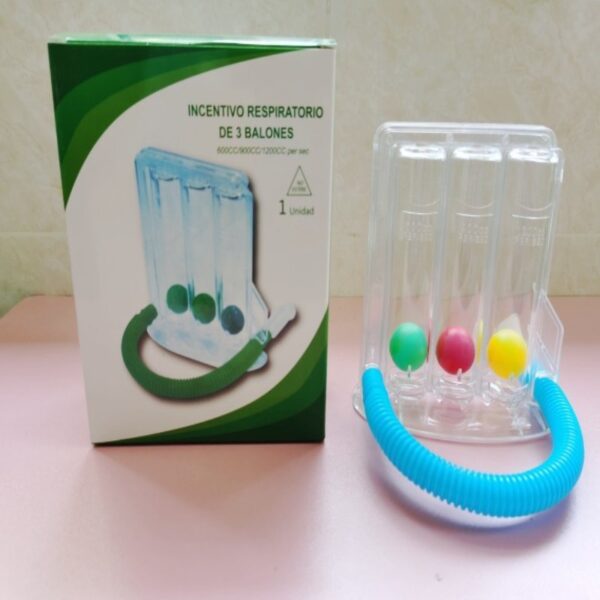 Breathing Trainer Three-ball Instrument Vital Capacity Training - Image 7