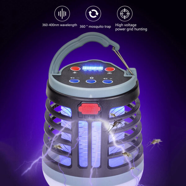 Home Quiet Outdoor USB Charging Lighting Mosquito Trap - Image 7