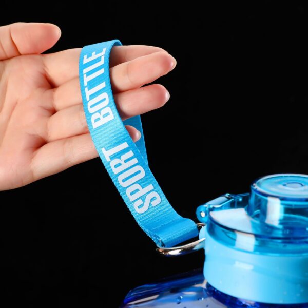 Giant Hydration Bottle – Square Shape with Calibrated Scale & Reminders - Image 5
