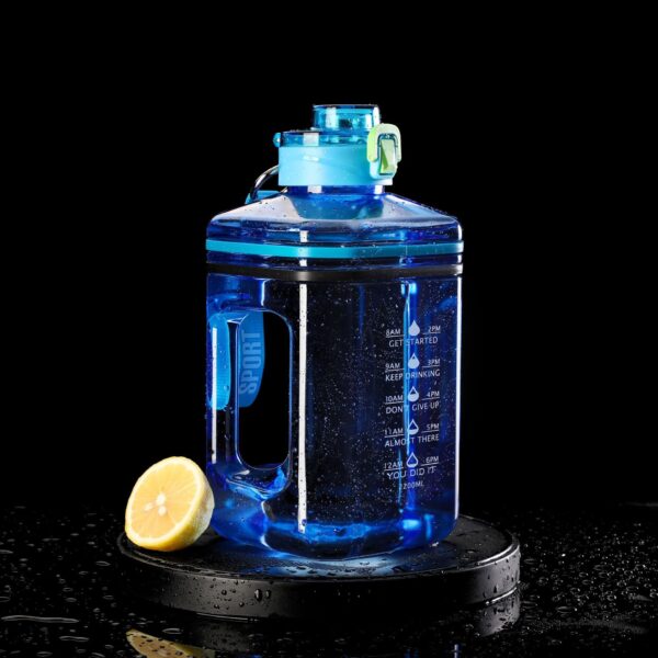 Giant Hydration Bottle – Square Shape with Calibrated Scale & Reminders - Image 2