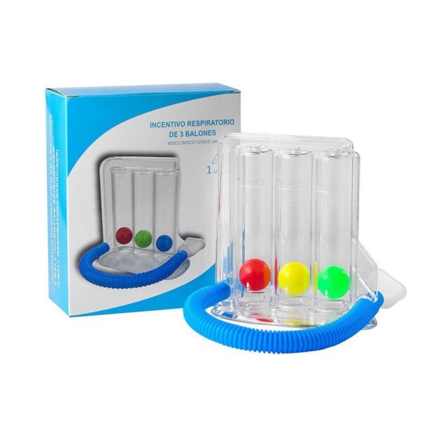 Breathing Trainer Three-ball Instrument Vital Capacity Training - Image 3