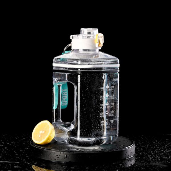 Giant Hydration Bottle – Square Shape with Calibrated Scale & Reminders - Image 6
