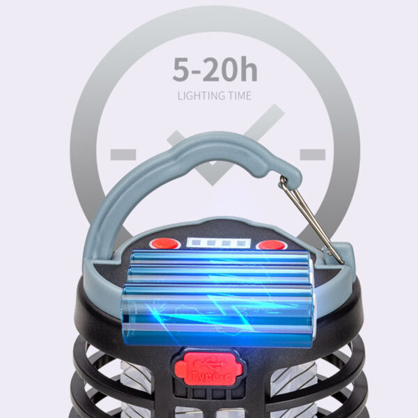 Home Quiet Outdoor USB Charging Lighting Mosquito Trap - Image 4