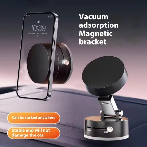 Vacuum Magnetic Suction Type Phone Bracket - Image 6