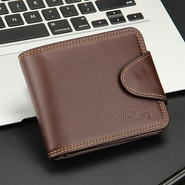 Casual Men's Horizontal Zipper Buckle Wallet - Image 2