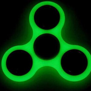Glow In Dark Tri-Spinner Fidget Toy
