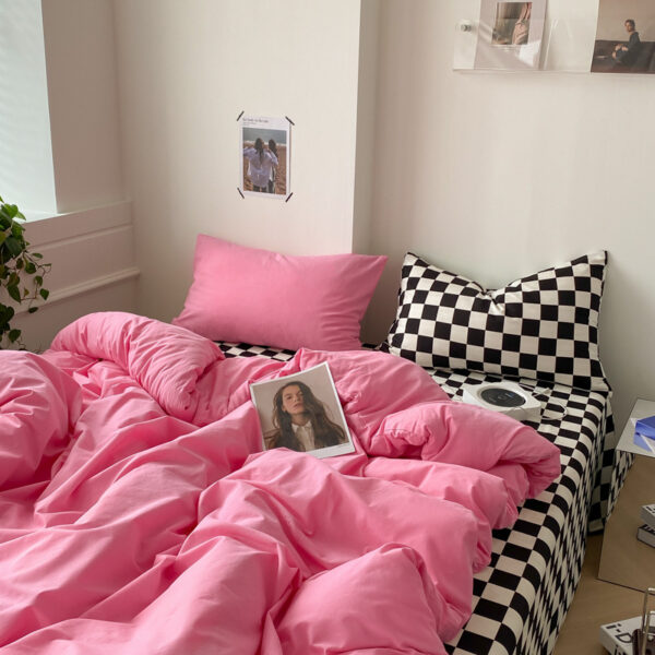 Four-piece Cotton Bed Sheet Duvet Cover Duvet Cover Bedding - Image 3