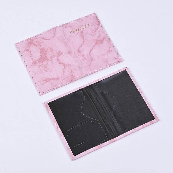 Ticket Clip Marbling Passport Cover - Image 8
