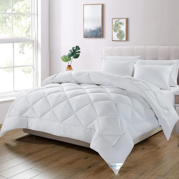 Chemical Fiber Bed & Breakfast Hotel Duvet Insert Thick Feather Velvet Quilt - Image 5
