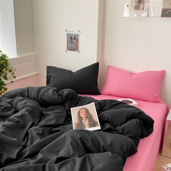 Four-piece Cotton Bed Sheet Duvet Cover Duvet Cover Bedding - Image 10