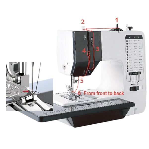 Sewing Machine Household Multi-functional Electric Desktop Automatic Sewing Machine With Expansion Board - Image 7