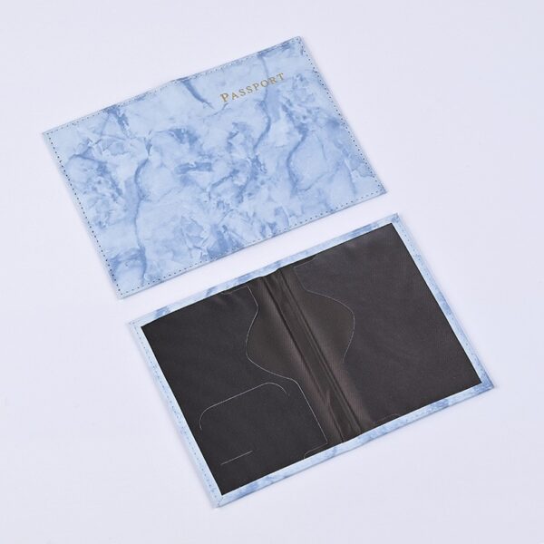 Ticket Clip Marbling Passport Cover - Image 3