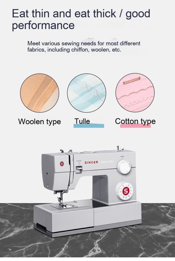 Desktop Domestic Multifunctional Sewing Machine Electric Eat Thick Strong With Overlock - Image 4