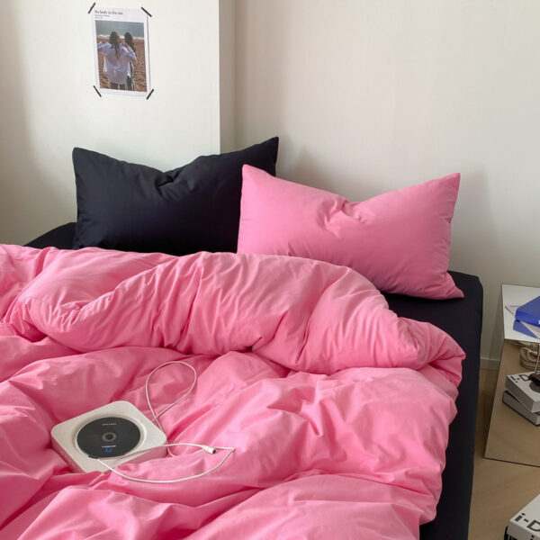 Four-piece Cotton Bed Sheet Duvet Cover Duvet Cover Bedding - Image 5