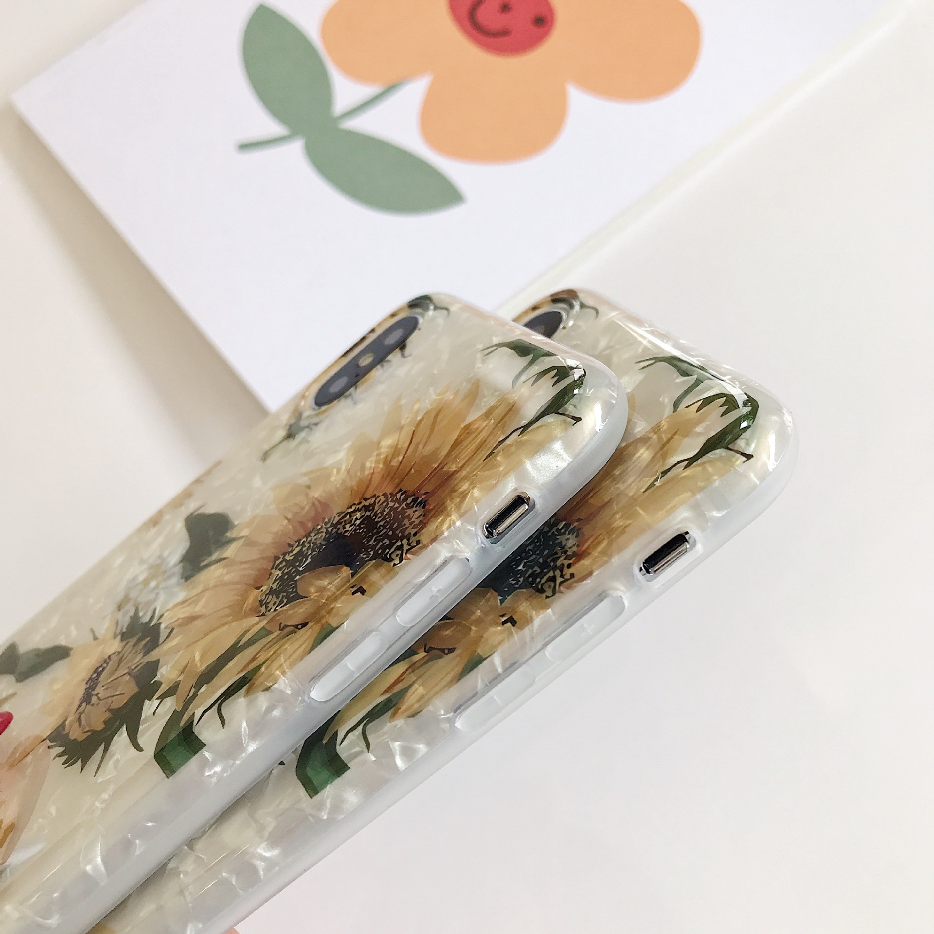 Sunflower Shell Pattern Phone Case Soft Case - Image 2