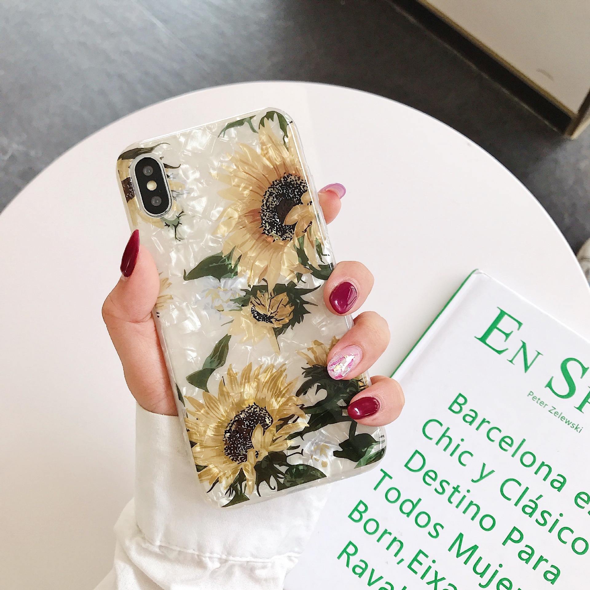 Sunflower Shell Pattern Phone Case Soft Case - Image 4