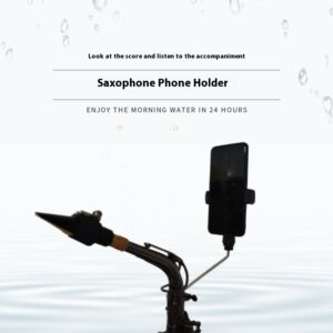 Saxophone Mobile Phone Holder Music Folder Music Stand Accessories