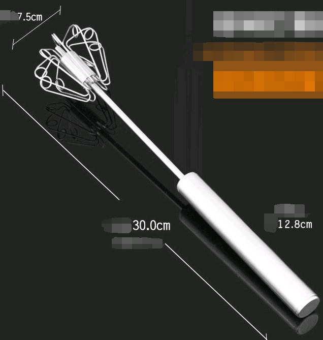 1PC Cake Blender Beater Mixing Tool Stainless Steel Hand Egg Beater Easy Whisk Mixer Egg Cream Stirrer Sauce Shaker - Image 2