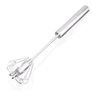 1PC Cake Blender Beater Mixing Tool Stainless Steel Hand Egg Beater Easy Whisk Mixer Egg Cream Stirrer Sauce Shaker