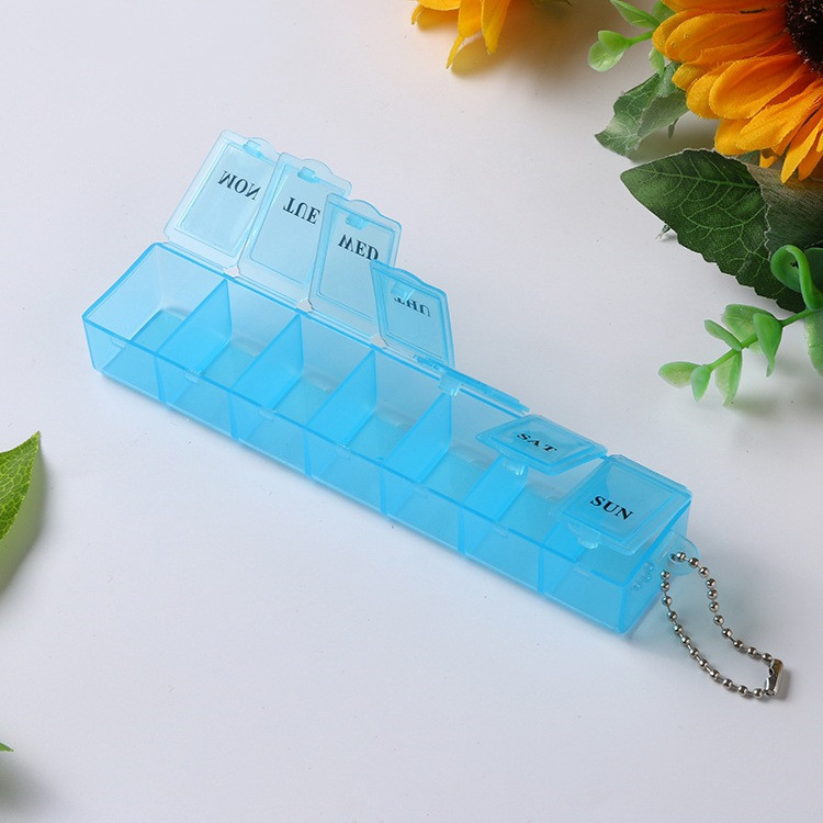 Large-Capacity Compartmentalized Travel Pill Box - Image 5